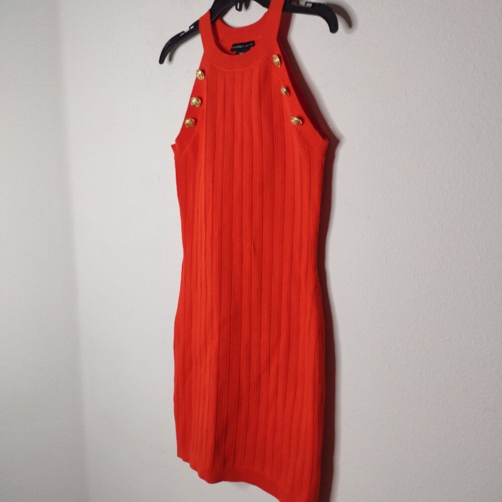 NWOT Sincerely Jules Women's Orange Dress Size Medium - Picture 2 of 6